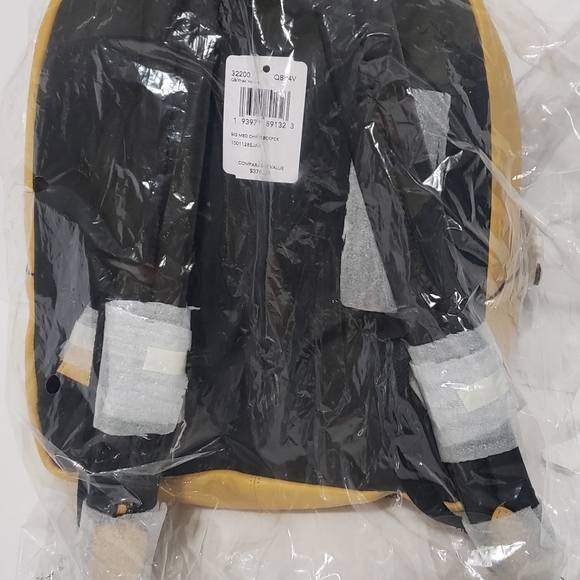 Coach Brown and Yellow Backpack - Picture 3 of 5